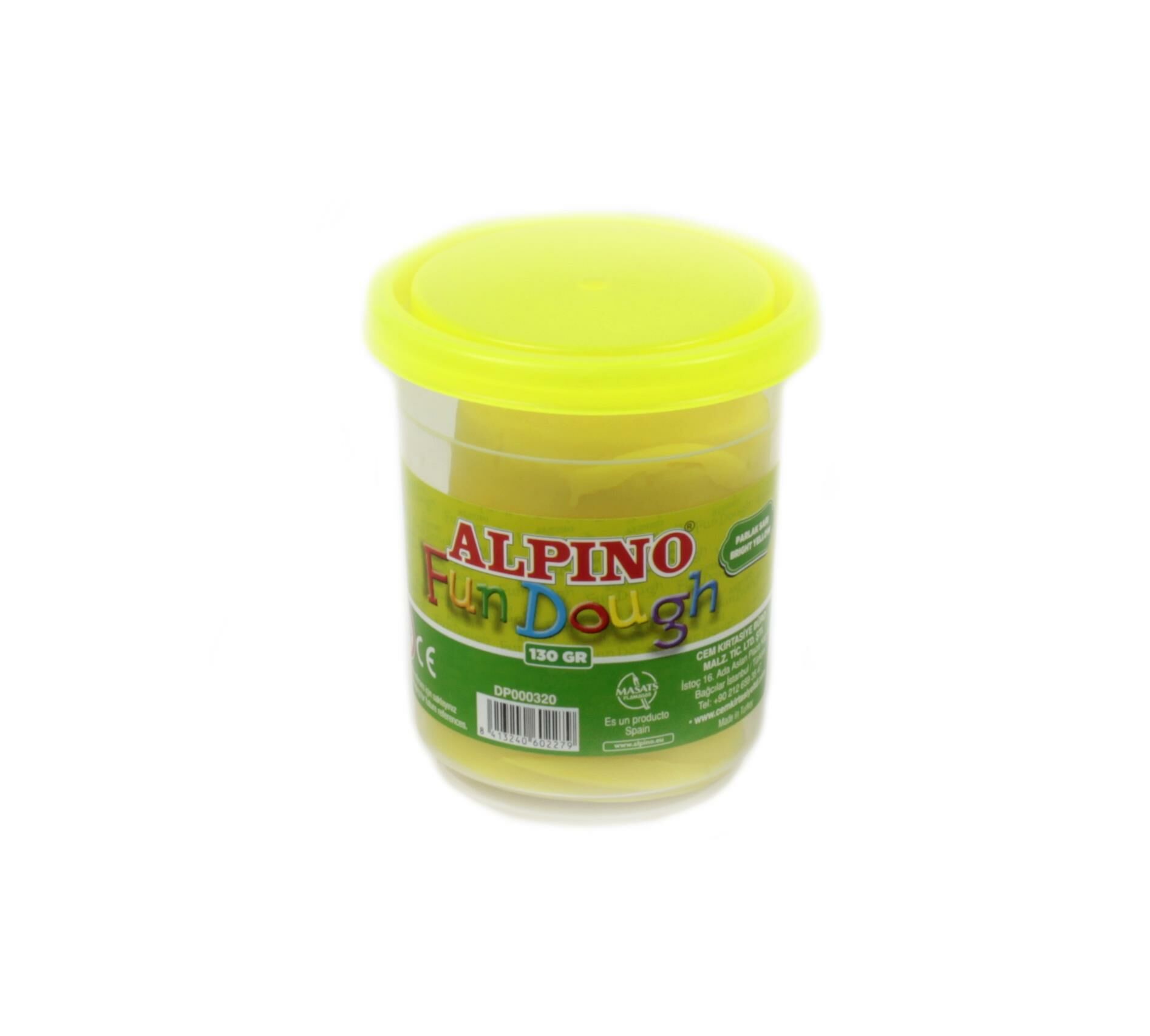 Alpino Dp-000320 130 Gr Oyun Hamuru-Parlak Sarı