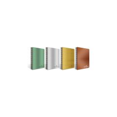 Faber-Castell Pp Kapak Metalik 80 Yaprak Çizgili