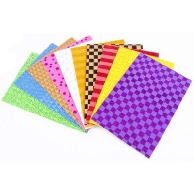 Eva 20X30 Cm 10 Renk 2 Mm. Simli 5 Karışık Desenl