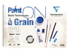 Clairefontainepaint-On Çzm Dftr 35X50Cm 200Gr 15Yp
