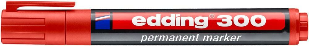 Edding Permanent Markör E-300 Kırmızı