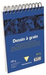 Clairefontainedessagraın Çzm Blk A5 180Gr 30Yp Üst Spiral