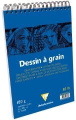 Clairefontainedessagraın Çzm Blk A4 180Gr 30Yp Üst Spiral