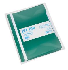 Jet File Pp Telli Dosya, A4,Yeşil,1000