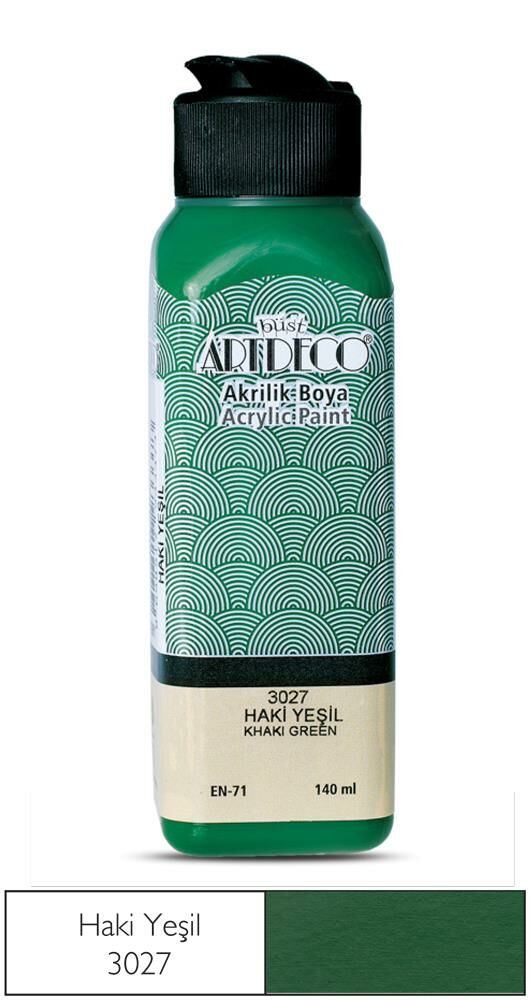 Artdeco Akrilik Boya 140Ml Haki Yeşil