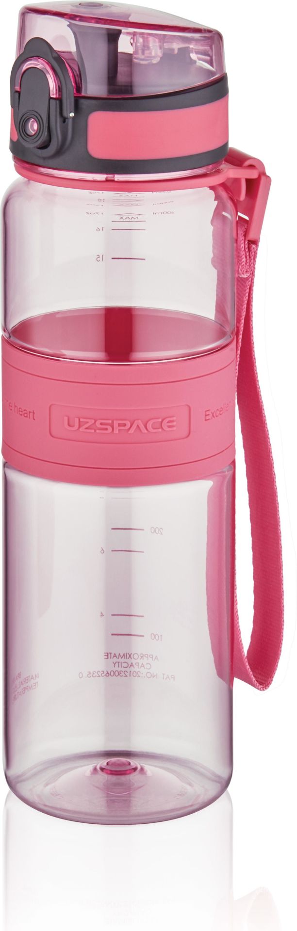 Uzspace 500 Ml Trıtan Matara Pembe