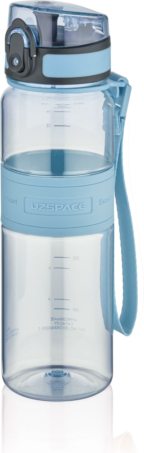 Uzspace 500 Ml Trıtan Matara Mavi