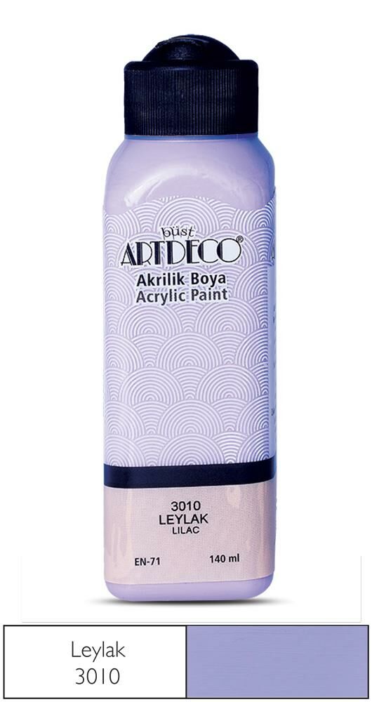 Artdeco Akrilik Boya 140Ml Leylak 3010