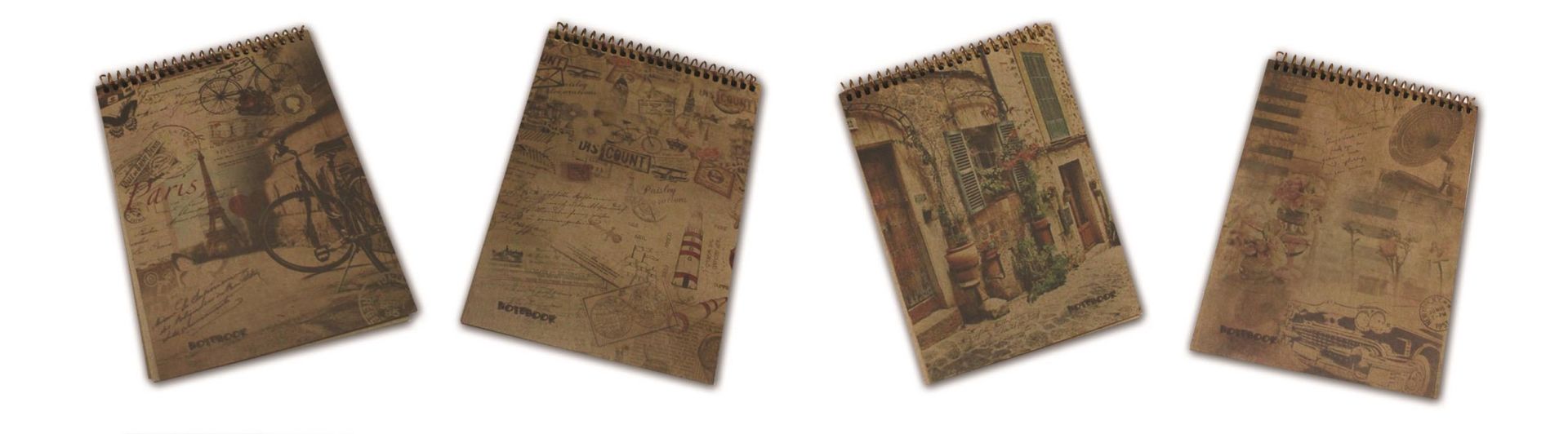 Kraft A5 Spiralli Defter