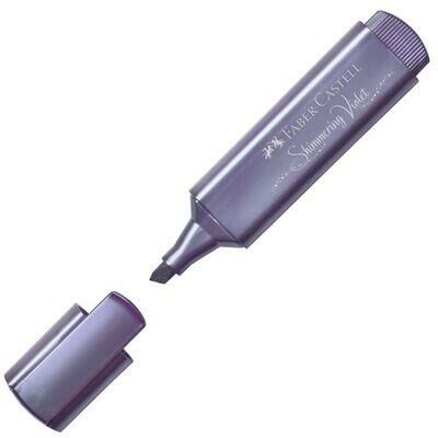 Faber-Castell Fosforlu Kalem 46 Metalik Mor