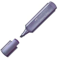Faber-Castell Fosforlu Kalem 46 Metalik Mor