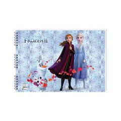 Frozen Iı 25*35 15 Yaprakresim Defteri