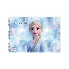 Frozen Iı 25*35 15 Yaprakresim Defteri