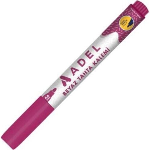 Adel Beyaz Tahta Kalemi Magenta 12'Li