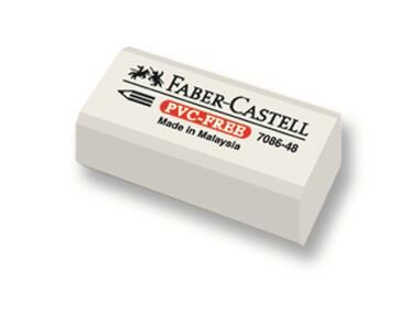 Faber-Castell 7086/48 Beyaz Silgi