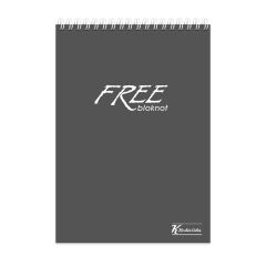 Keskin Color A4 100 Yaprakçizgi Free Office Spr.Bloknot