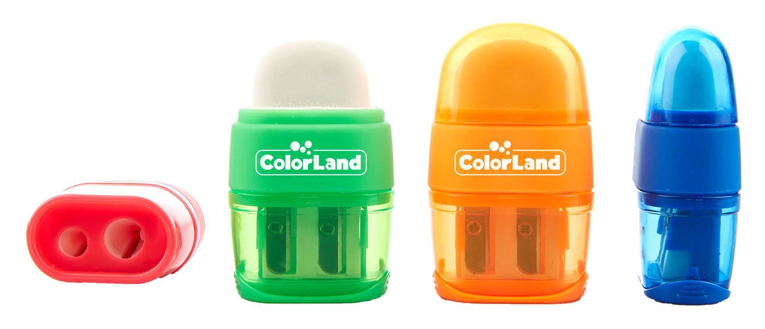Colorland Silgili Çift Bölmeli Elips K.Traş 20'Li