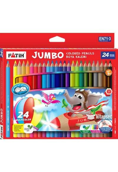 Fatih Kuruboya Jumbo 24 Renk Tam Boy