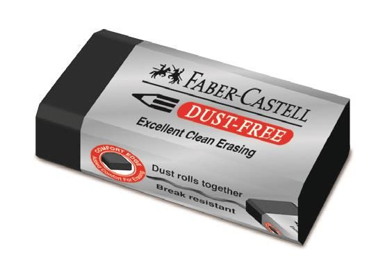 Faber-Castell Dust-Free Siyah Silgi