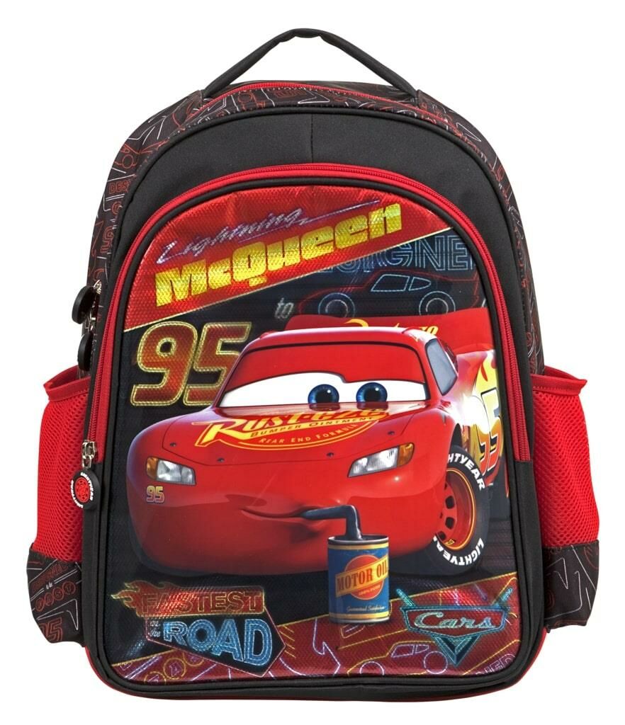 5081 Cars İlkokul Çantası Due Oil Speed