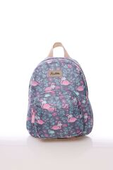 Kaukko Nature Mini Sırt Çantası (Grey Flamingo)
