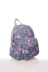 Kaukko Nature Mini Sırt Çantası (Grey Flamingo)
