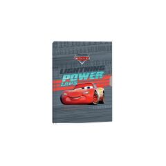 Cars 14*20 96 Yaprakslim Kilitli Hatıra Defteri