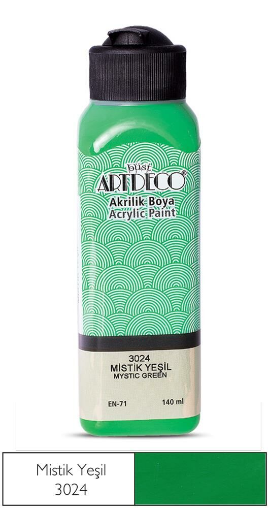 Artdeco Akrilik Boya 140 Ml Mistik Yeş.