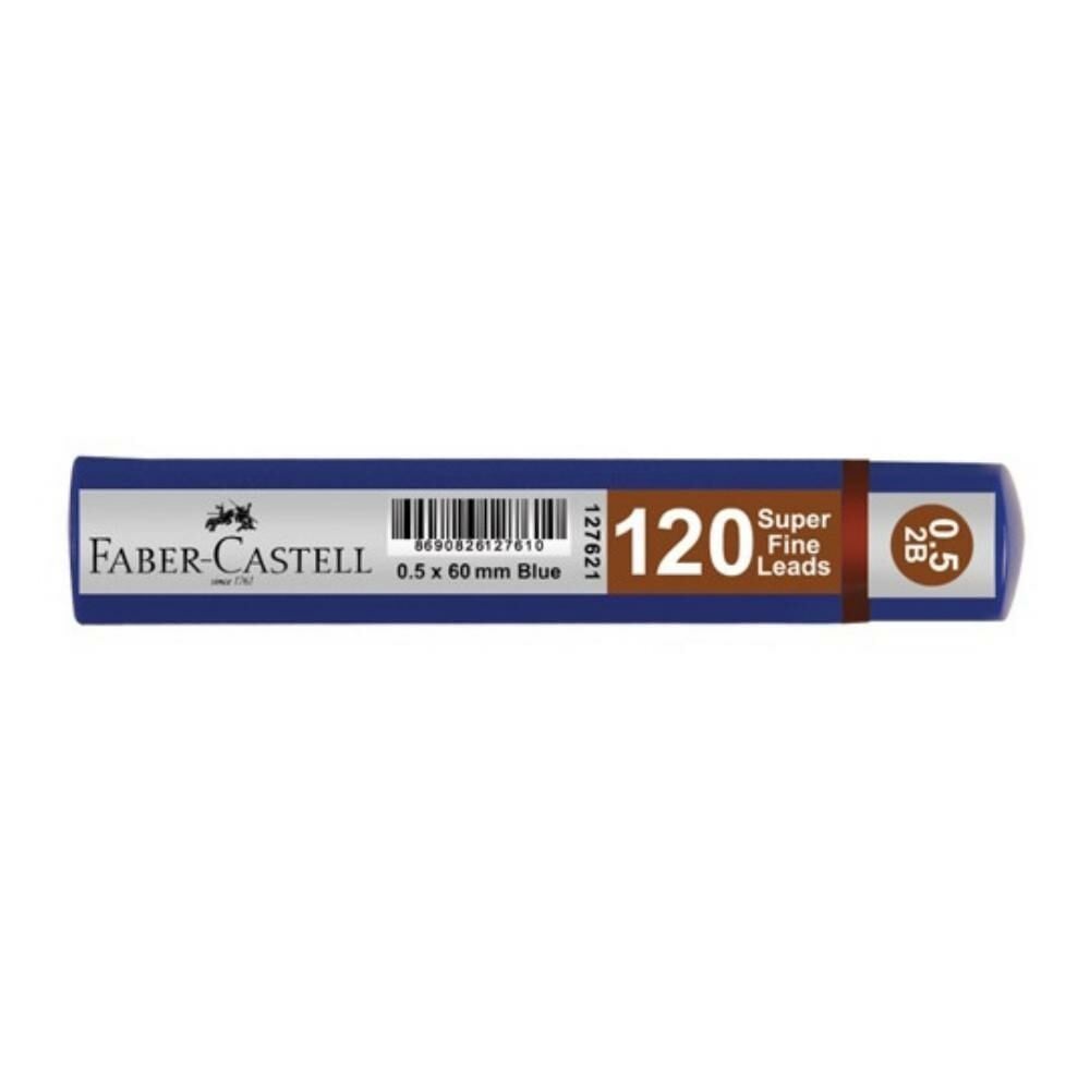 Faber-Castell Grip Min 0.5 2B 60Mm,120Li A.Mavi Tüp