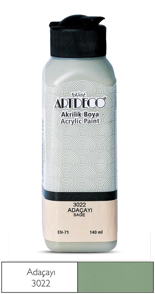 Artdeco Akrilik Boya 140Ml Adacayi 3022