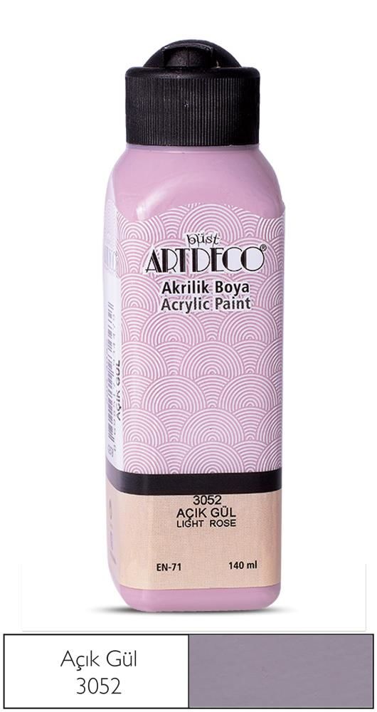 Artdeco Akrilik Boya 140Ml Acik Gul 3052