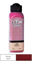 Artdeco Akrilik Boya 140Ml Bordo 3643