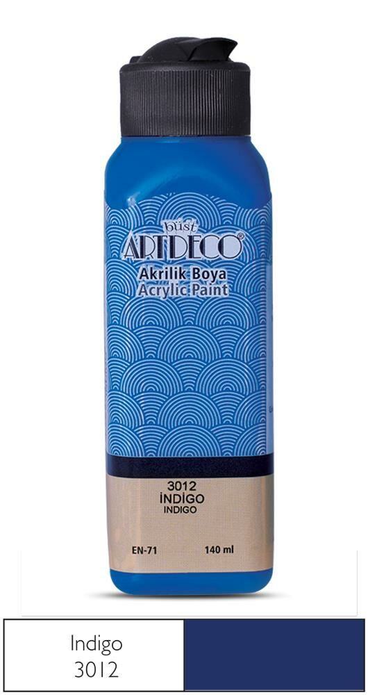 Artdeco Akrilik Boya 140Ml Indigo 3012