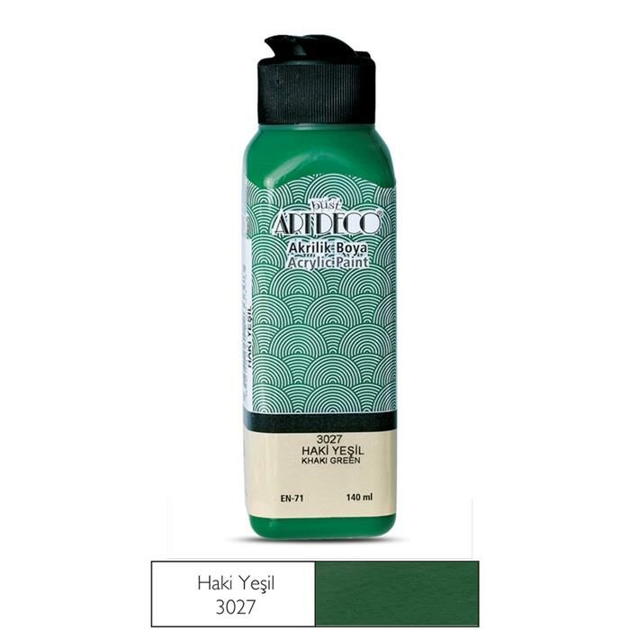 Artdeco Akrilik Boya 140Ml Haki Yesil 3027