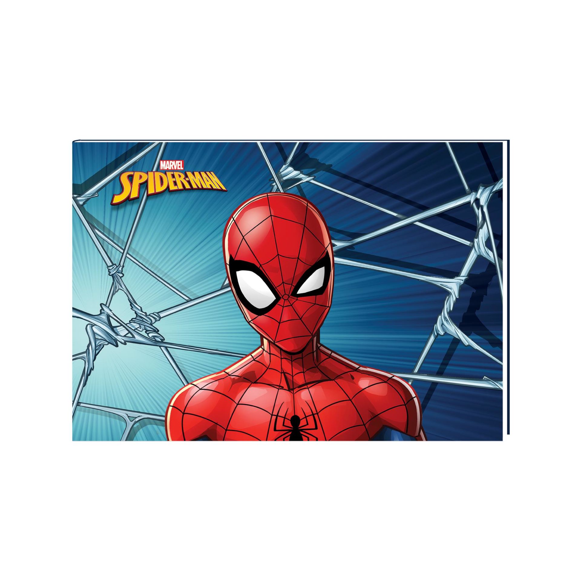 Spider 25*35 24 Yaprakpp Kap.Tel Dik.Resim Defteri