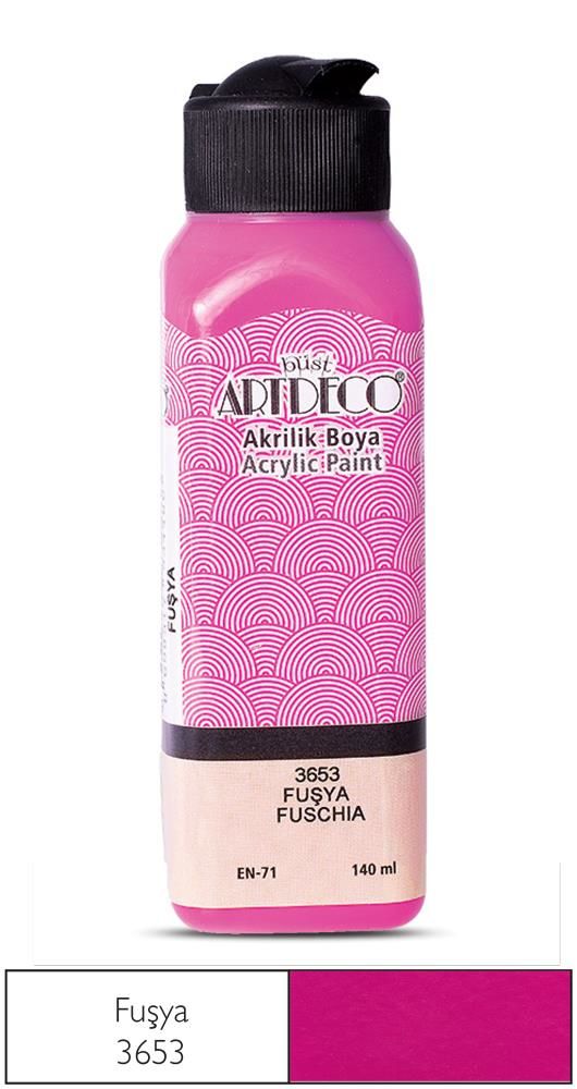 Artdeco Akrilik Boya 140Ml Fusya 3653