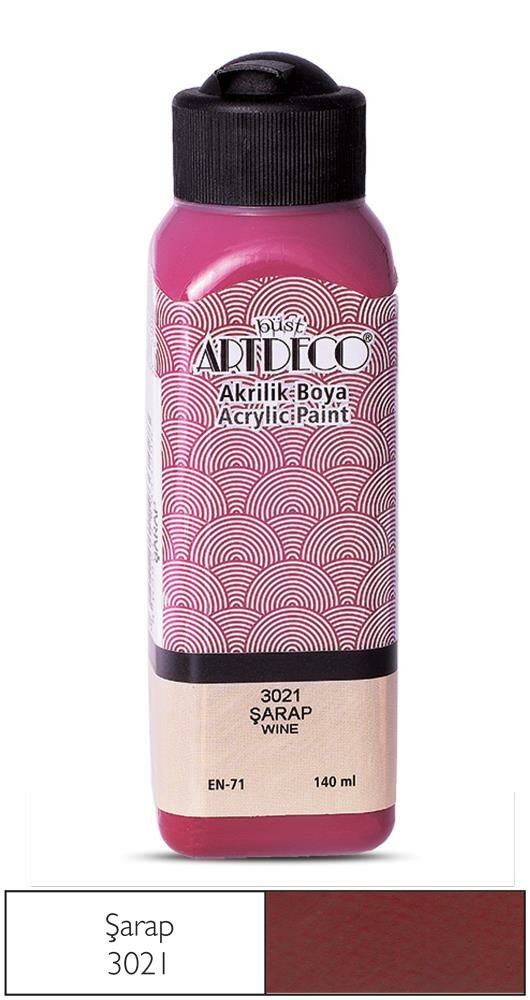 Artdeco Akrilik Boya 140Ml Sarap 3021