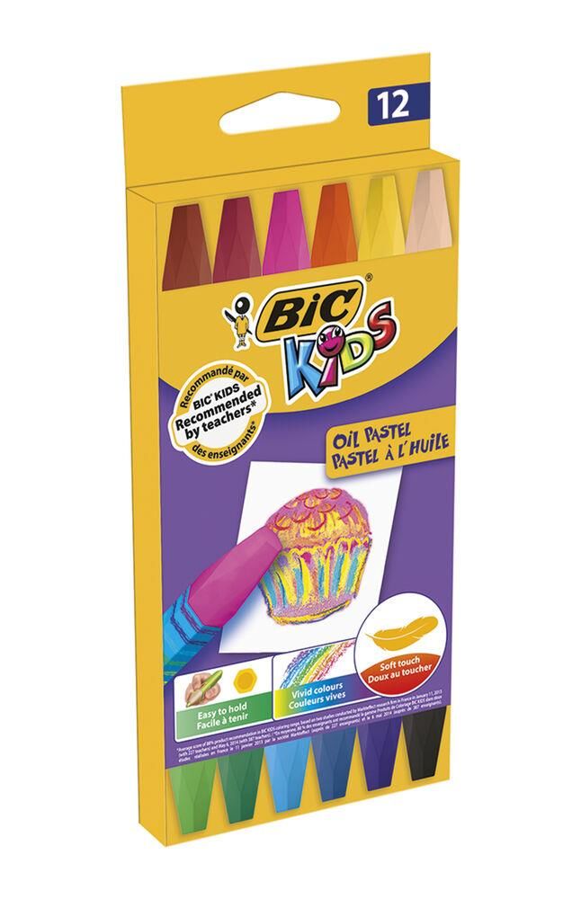 Bic Yağlı Pastel 12'Li Kutu