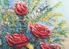 Keskin Color 68*48 1000 Li Yapboz Tablo Gül