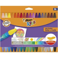 Bic Yağlı Pastel 36 Renk
