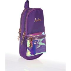 Kaukko Brıght Junıor Bag Kalem Çantası (Aynalı-Mor