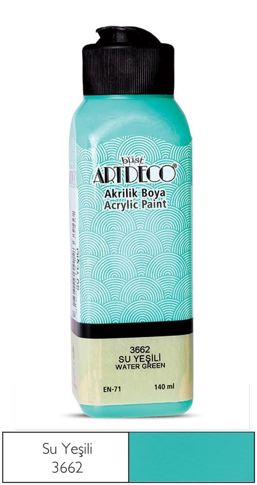 Artdeco Akrilik Boya 140Ml Su Yesili 3662