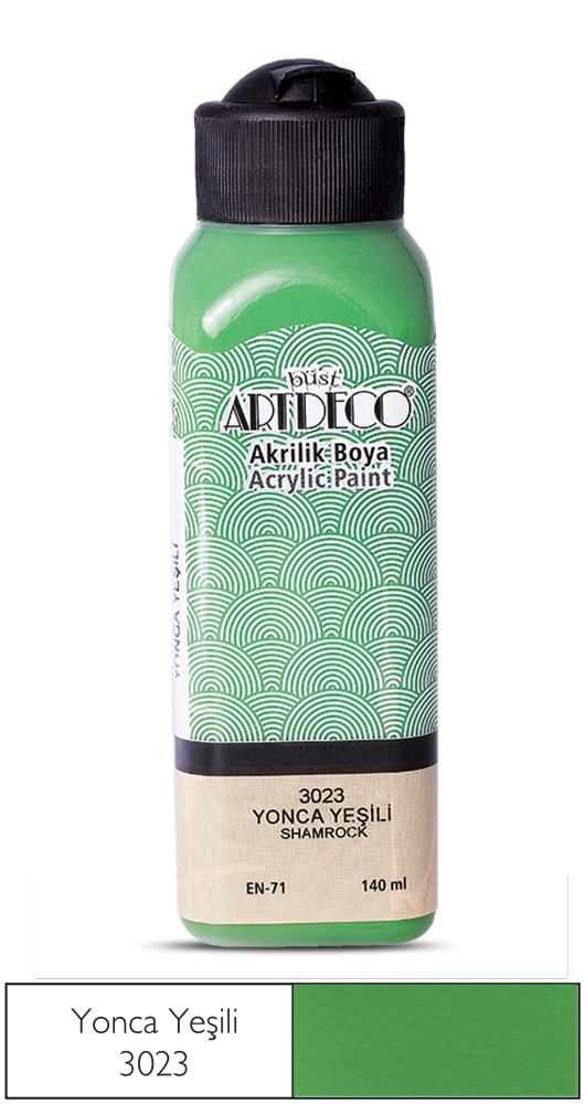 Artdeco Akrilik Boya 140Ml Yonca Yesili 3023