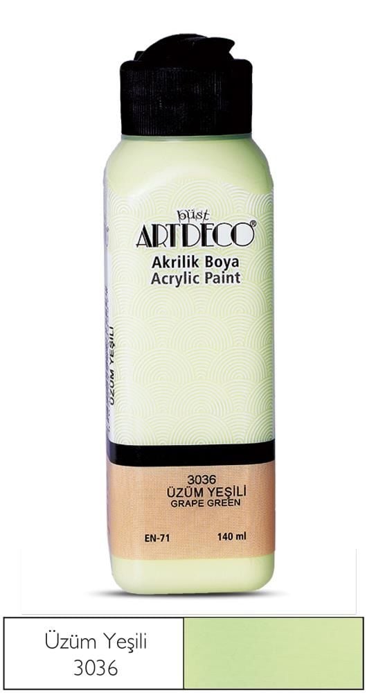Artdeco Akrilik Boya 140Ml Uzum Yesili 3036