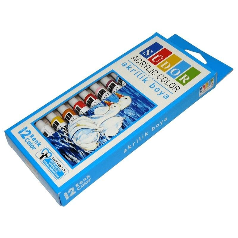 Südor Akrilik Boya Tüp 12X9 Ml