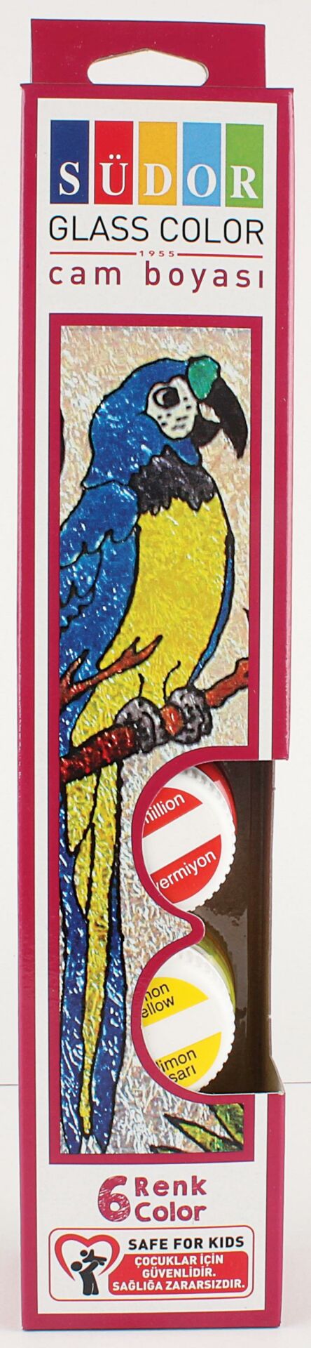 Cam Boya Su Bazlı Set 6X15 Ml