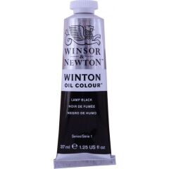 Winsor & Newton Winton Yağlı Boya 37Ml Lamp Black 337 (25)