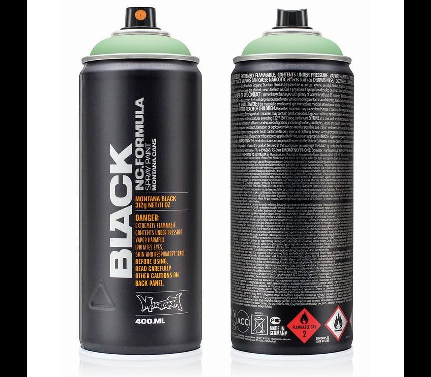 Montana Black Sprey Boya 400Ml E2E Green Blk6210