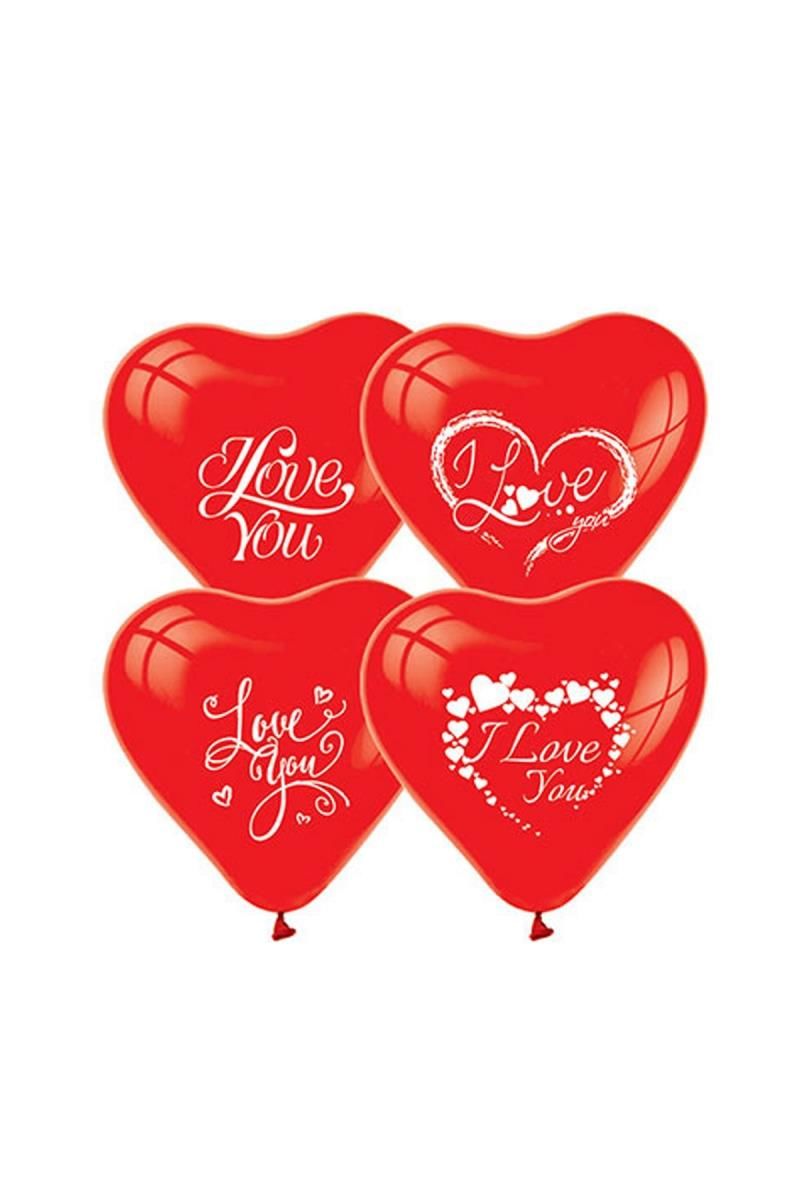 I Love You Balon (100'Lü)