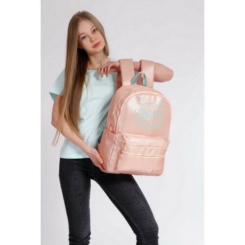 Kaukko Sparkle Sırt Çantası (Somon)